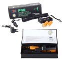 ProducentTymczasowy Latarka taktyczna ręczna szperacz wojskowa P58 CREE XHP50 ZOOM 5 Trybów pracy 1000m Czarna