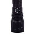 ProducentTymczasowy Latarka taktyczna ręczna szperacz wojskowa P58 CREE XHP50 ZOOM 5 Trybów pracy 1000m Czarna