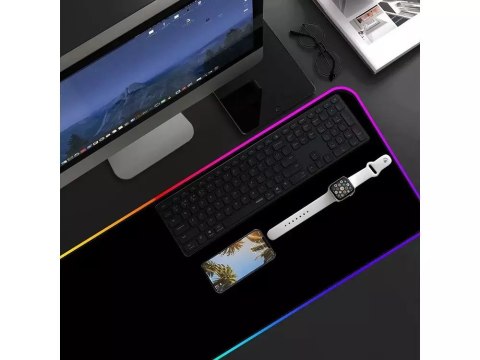 ProducentTymczasowy Podświetlana podkłada pod mysz gamingowa led xxl ProducentTymczasowy Podświetlana podkłada pod mysz gamingowa led xxl