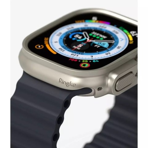 Ringke RINGKE SLIM 2-PACK APPLE WATCH ULTRA (49 MM) CLEAR & TITANIUM GREY Ringke RINGKE SLIM 2-PACK APPLE WATCH ULTRA (49 MM) CLEAR & TITANIUM GREY