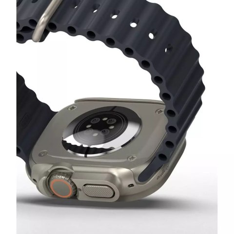 Ringke RINGKE SLIM 2-PACK APPLE WATCH ULTRA (49 MM) CLEAR & TITANIUM GREY Ringke RINGKE SLIM 2-PACK APPLE WATCH ULTRA (49 MM) CLEAR & TITANIUM GREY