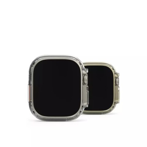 Ringke RINGKE SLIM 2-PACK APPLE WATCH ULTRA (49 MM) CLEAR & TITANIUM GREY Ringke RINGKE SLIM 2-PACK APPLE WATCH ULTRA (49 MM) CLEAR & TITANIUM GREY