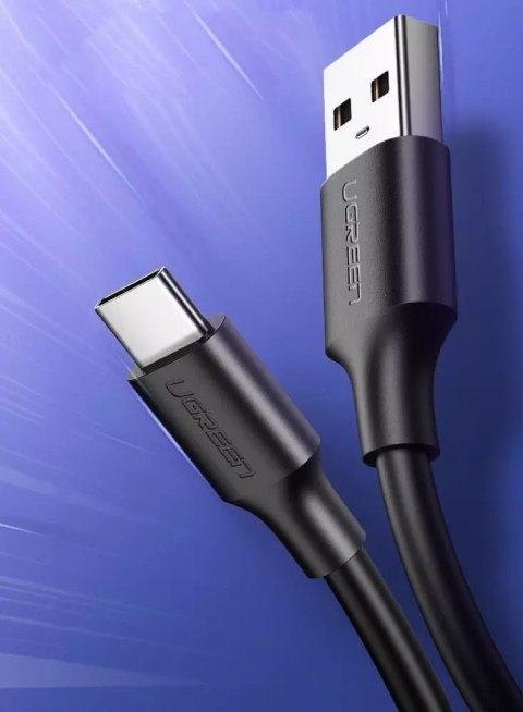 UGreen Ugreen kabel przewód USB - USB Typ C 480 Mbps 3 A 1,5 m czarny (US287 60117) UGreen Ugreen kabel przewód USB - USB Typ C 480 Mbps 3 A 1,5 m czarny (US287 60117)