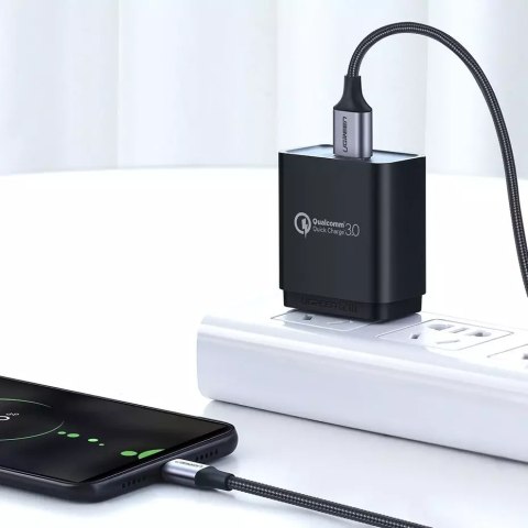 UGreen Ugreen kabel przewód USB - micro USB 2m szary (60148) UGreen Ugreen kabel przewód USB - micro USB 2m szary (60148)