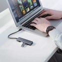 UGreen Ugreen rozdzielacz HUB USB - 4x USB 3.2 Gen 1 z portem zasilania micro USB szary (CM219 50985)