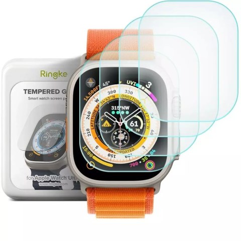 Ringke Szkło hartowane Ringke ID FC Glass 4-Pack do Apple Watch Ultra (49mm) Clear Ringke Szkło hartowane Ringke ID FC Glass 4-Pack do Apple Watch Ultra (49mm) Clear