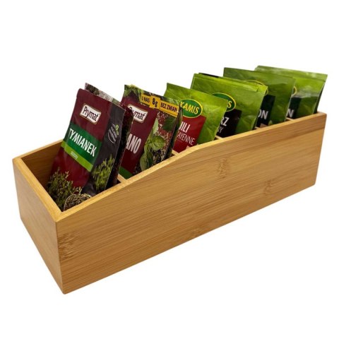 BRUNBESTE ORGANIZER BAMBUSOWY NA PRZYPRAWY W TOREBKACH 3807 BRUNBESTE ORGANIZER BAMBUSOWY NA PRZYPRAWY W TOREBKACH 3807