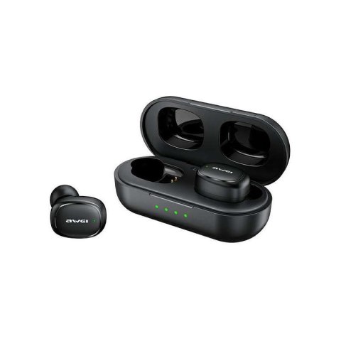 Awei AWEI Słuchawki bezprzewodowe Bluetooth 5.1 T13 Pro TWS + stacja dokująca Czarne Awei AWEI Słuchawki bezprzewodowe Bluetooth 5.1 T13 Pro TWS + stacja dokująca Czarne