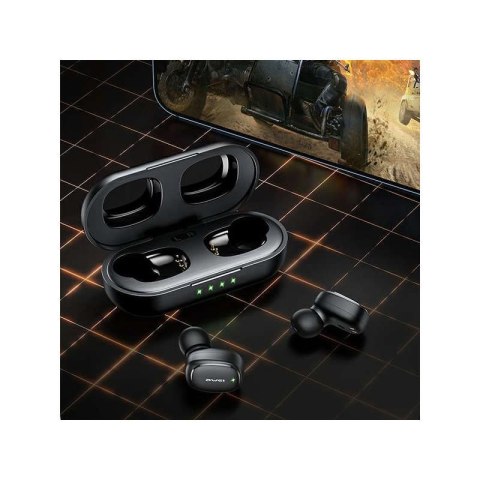 Awei AWEI Słuchawki bezprzewodowe Bluetooth 5.1 T13 Pro TWS + stacja dokująca Czarne Awei AWEI Słuchawki bezprzewodowe Bluetooth 5.1 T13 Pro TWS + stacja dokująca Czarne