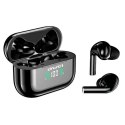 Awei AWEI Słuchawki bezprzewodowe Bluetooth 5.1 T29P TWS + stacja dokująca Czarne