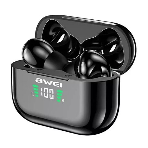 Awei AWEI Słuchawki bezprzewodowe Bluetooth 5.1 T29P TWS + stacja dokująca Czarne Awei AWEI Słuchawki bezprzewodowe Bluetooth 5.1 T29P TWS + stacja dokująca Czarne