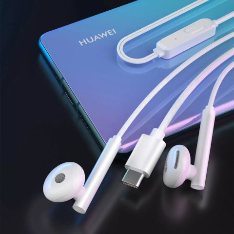 Dudao Dudao przewodowe słuchawki USB Typ C 1,2m biały (X3B-W) Dudao Dudao przewodowe słuchawki USB Typ C 1,2m biały (X3B-W)