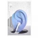 Dudao Dudao przewodowe słuchawki USB Typ C 1,2m biały (X3B-W)