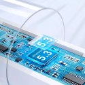 Joyroom Słuchawki bezprzewodowe Bluetooth 5.3 douszne ENC Joyroom wodoodporne IPX4 + etui ładujące białe