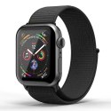 ProducentTymczasowy Pasek SuperDry Watchband Apple Watch 38/40/41 mm Nylon Weave czarny/black 41673