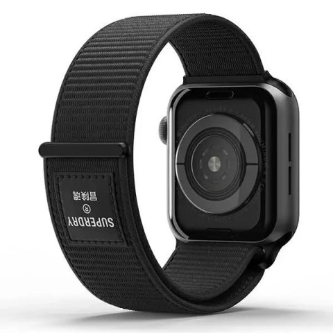 ProducentTymczasowy Pasek SuperDry Watchband Apple Watch 38/40/41 mm Nylon Weave czarny/black 41673 ProducentTymczasowy Pasek SuperDry Watchband Apple Watch 38/40/41 mm Nylon Weave czarny/black 41673