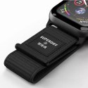 ProducentTymczasowy Pasek SuperDry Watchband Apple Watch 38/40/41 mm Nylon Weave czarny/black 41673