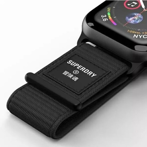 ProducentTymczasowy Pasek SuperDry Watchband Apple Watch 38/40/41 mm Nylon Weave czarny/black 41673 ProducentTymczasowy Pasek SuperDry Watchband Apple Watch 38/40/41 mm Nylon Weave czarny/black 41673