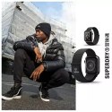 ProducentTymczasowy Pasek SuperDry Watchband Apple Watch 38/40/41 mm Nylon Weave czarny/black 41673