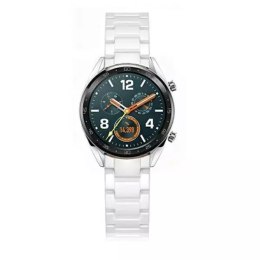 ProducentTymczasowy Pasek do Smartwatcha Beline pasek Watch uniwersalny do 20mm Steel biały/white