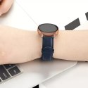 ProducentTymczasowy Pasek do smartwatcha Beline Watch uniwersalny do zegarków 20mm Elegance granatowy/navy