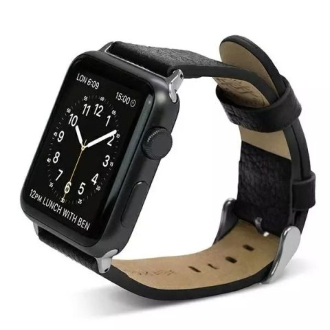 ProducentTymczasowy Pasek do smartwatcha X-Doria Lux do Apple Watch 38/40/41mm czarny/black 23821 ProducentTymczasowy Pasek do smartwatcha X-Doria Lux do Apple Watch 38/40/41mm czarny/black 23821