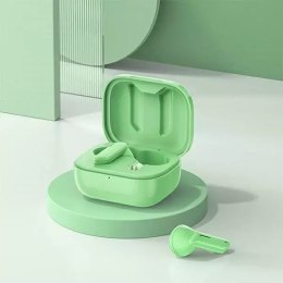 Awei AWEI słuchawki Bluetooth 5.1 T36 TWS + stacja dokująca zielony/green