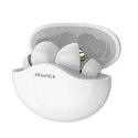Awei Bezprzewodowe słuchawki sportowe Bluetooth T12 AWEI TWS Białe