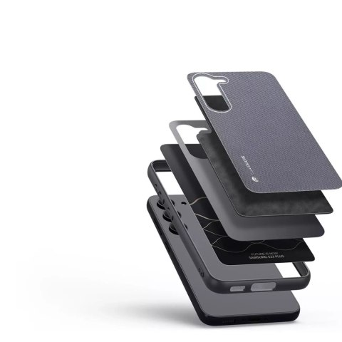 Dux Ducis Etui ochronne Dux Ducis Fino do Samsung Galaxy S23+ pokrowiec z silikonową ramką szare Dux Ducis Etui ochronne Dux Ducis Fino do Samsung Galaxy S23+ pokrowiec z silikonową ramką szare