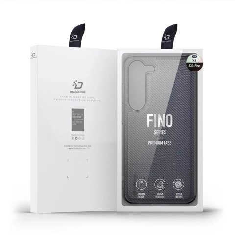 Dux Ducis Etui ochronne Dux Ducis Fino do Samsung Galaxy S23+ pokrowiec z silikonową ramką szare Dux Ducis Etui ochronne Dux Ducis Fino do Samsung Galaxy S23+ pokrowiec z silikonową ramką szare