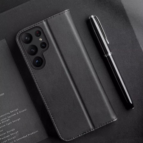 Dux Ducis Etui ochronne Dux Ducis Hivo do Samsung Galaxy S23 pokrowiec z klapką portfel podstawka blokada RFID brązowe Dux Ducis Etui ochronne Dux Ducis Hivo do Samsung Galaxy S23 pokrowiec z klapką portfel podstawka blokada RFID brązowe