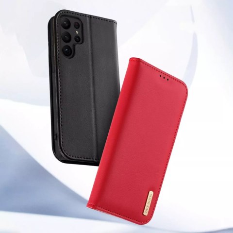 Dux Ducis Etui ochronne Dux Ducis Hivo do Samsung Galaxy S23 pokrowiec z klapką portfel podstawka blokada RFID brązowe Dux Ducis Etui ochronne Dux Ducis Hivo do Samsung Galaxy S23 pokrowiec z klapką portfel podstawka blokada RFID brązowe