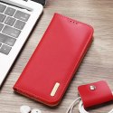 Dux Ducis Etui ochronne Dux Ducis Hivo do Samsung Galaxy S23 pokrowiec z klapką portfel podstawka blokada RFID brązowe