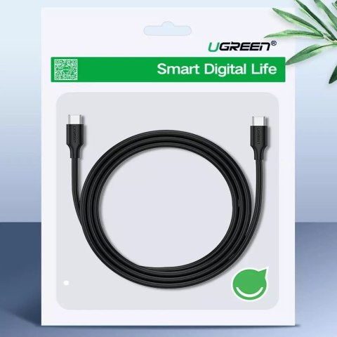 UGreen Kabel UGREEN USB Typ C do ładowania i transferu danych 3A 0,5m czarny (US286) UGreen Kabel UGREEN USB Typ C do ładowania i transferu danych 3A 0,5m czarny (US286)