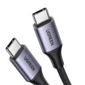 UGreen Kabel UGREEN przewód USB Typ C - USB Typ C Power Delivery 240W 5A 2m szary (90440 US535)