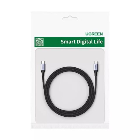 UGreen Kabel UGREEN przewód USB Typ C - USB Typ C Power Delivery 240W 5A 2m szary (90440 US535) UGreen Kabel UGREEN przewód USB Typ C - USB Typ C Power Delivery 240W 5A 2m szary (90440 US535)