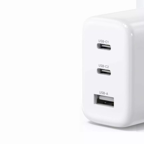 UGreen Ugreen szybka ładowarka sieciowa 2x USB Typ C / USB 65W PD3.0, QC3.0/4.0+ biała (CD275) UGreen Ugreen szybka ładowarka sieciowa 2x USB Typ C / USB 65W PD3.0, QC3.0/4.0+ biała (CD275)