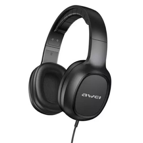 Awei AWEI słuchawki nauszne GM-6 jack 3.5mm czarny Awei AWEI słuchawki nauszne GM-6 jack 3.5mm czarny