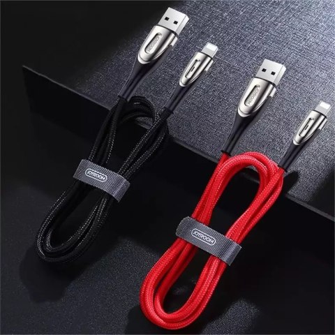 Joyroom Joyroom Sharp Series kabel do szybkiego ładowania USB-A - Lightning 3A 1.2m czarny (S-M411) Joyroom Joyroom Sharp Series kabel do szybkiego ładowania USB-A - Lightning 3A 1.2m czarny (S-M411)