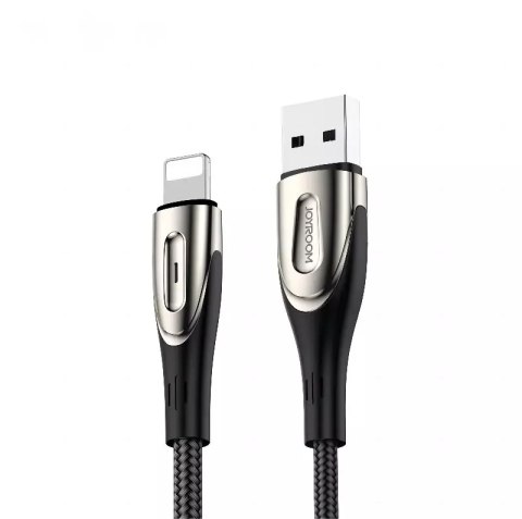 Joyroom Joyroom Sharp Series kabel do szybkiego ładowania USB-A - Lightning 3A 1.2m czarny (S-M411) Joyroom Joyroom Sharp Series kabel do szybkiego ładowania USB-A - Lightning 3A 1.2m czarny (S-M411)