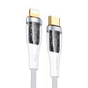 Joyroom Joyroom kabel szybko ładujący z inteligentnym wyłącznikiem USB-C - Lightning 20W 1.2m biały (S-CL020A3)