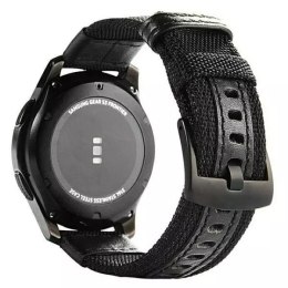 ProducentTymczasowy Pasek do Smartwatcha Beline Weekender uniwersalny do 20mm czarny/black