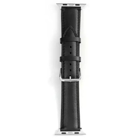 ProducentTymczasowy Pasek do smartwatcha Beline Leather do Apple Watch 38/40/41mm czarny /black ProducentTymczasowy Pasek do smartwatcha Beline Leather do Apple Watch 38/40/41mm czarny /black