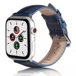 ProducentTymczasowy Pasek do smartwatcha Beline Leather do Apple Watch 38/40/41mm niebieski /blue