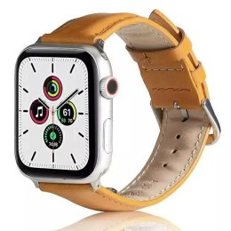 ProducentTymczasowy Pasek do smartwatcha Beline Leather do Apple Watch 42/44/45/49mm jasnobrązowy /light brown