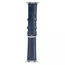 ProducentTymczasowy Pasek do smartwatcha Beline Leather do Apple Watch 42/44/45/49mm niebieski /blue