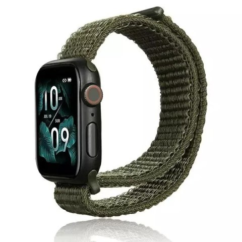 ProducentTymczasowy Pasek do smartwatcha Beline Nylon do Apple Watch 38/40/41mm cargo khaki