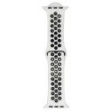 ProducentTymczasowy Pasek do smartwatcha Beline Sport Silicone do Apple Watch 38/40/41mm biało-czarny white/black