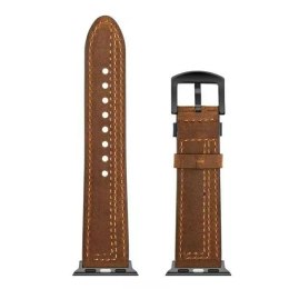 ProducentTymczasowy Pasek do smartwatcha pasek uniwersalny Casual do 22mm brązowy/brown