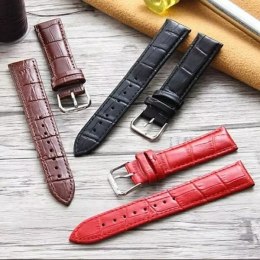ProducentTymczasowy Pasek do smartwatcha pasek uniwersalny Croco do 22mm brązowy/brown